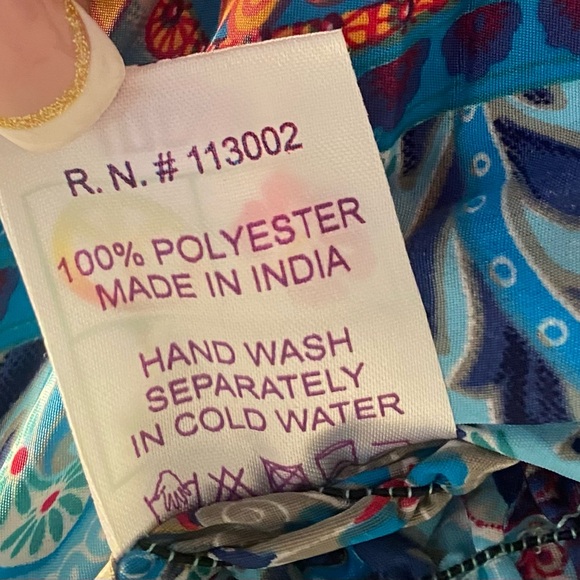 India Boutique Boho Bell Sleeve Front Tie Top and High Low Maxi Skirt Set. - Picture 3 of 8